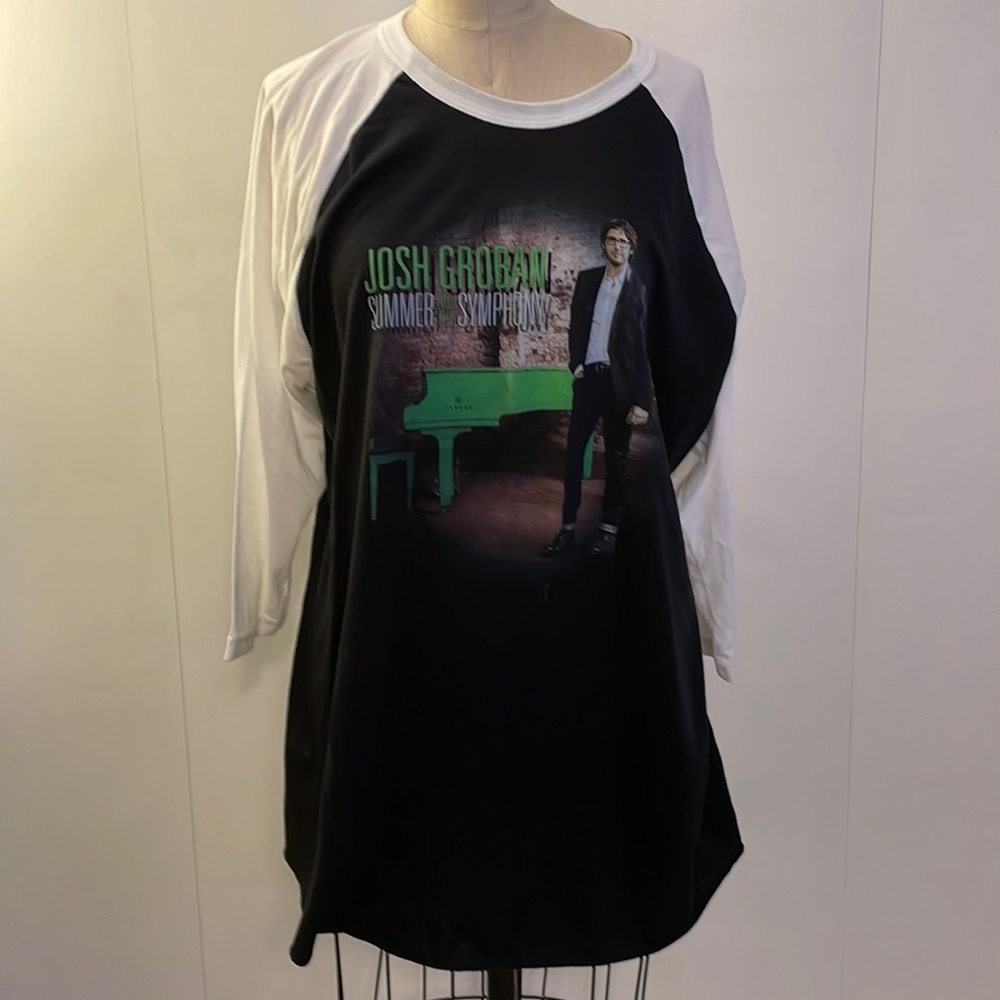 Josh Groban Summer with the Symphony 3/4 length T-shirt